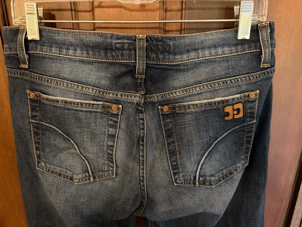 Joe's Jeans Cigarette Fit Raw Hem Denim Jeans Size 30